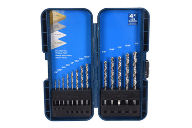 22713 - Century Drill & Tool 22713 Brite High Speed Steel Drill Bit Set, 13 Piece