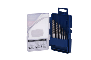 73414 - Century Drill & Tool 73414 Spiral Flute Screw Extractor Set, #1 - #6, Heat-Treated Steel, Superior Grip for Extracting Broken Screws and Bolts with Ease