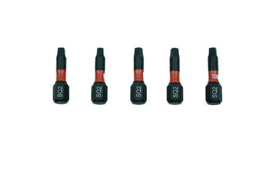 57652 - Tundra Tools #2 Impact Screwdriving Square Bits 57652, 5 pack, impact rated for impact drivers