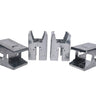 72994 - Century Drill & Tool 72994 2x4 Sawhorse Brackets, Set of 4, Galvanized, Compact Storage