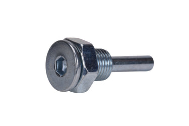 76800 - Century Drill & Tool 76800 1/2" Wire Wheel Adapter - Converts 1/2" Arbor to 1/4" Shank - Durable Steel Construction for Drill Compatibility