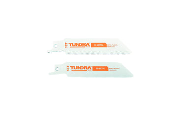 57108 - Tundra Tools Bi-Metal 18T Recip Blade 57108, 4" length, cobalt teeth, cut metal and fiberglass