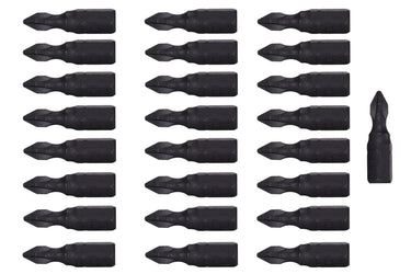 66801 - Century Drill & Tool 66801 Impact Screwdriver Bit #1 Phillips, 1", 25 Pack