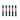 57689 - Tundra Tools #10-12 Impact Screwdriving Slotted Bits, 5 pack, impact rated for impact drivers