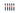 57689 - Tundra Tools #10-12 Impact Screwdriving Slotted Bits, 5 pack, impact rated for impact drivers