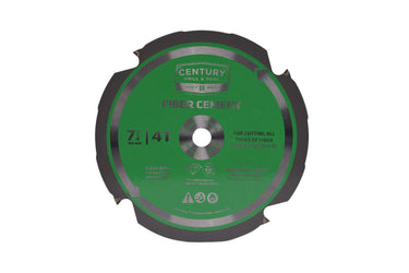 09985 - Century Drill & Tool 09985 Fiber Cement Saw Blade, 7-1/4" – Poly-Crystalline Diamond Teeth, Thin Kerf, 60X Longer Life, Clean Accurate Cuts