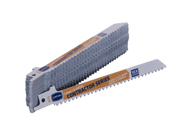 07707 - Century Drill & Tool 07707 6" Contractor Series Bi-Metal Reciprocating Saw Blade, 6TS, 25 Pack