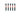 57688 - Tundra Tools #8-10 Impact Screwdriving Slotted Bits, 5 pack, impact rated for impact drivers