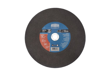 08717 - Century Drill & Tool 08717 12" x 1/8" x 1" Metal Cutting Blade โ Double Reinforced, High-Speed Saw Compatible, Cuts Ferrous & Non-Ferrous Metals, Heavy-Duty Durability