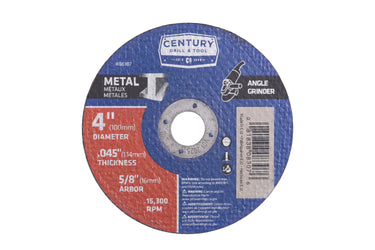 08307 - Century Drill & Tool 08307 4" X .045" Metal Cutoff Wheel