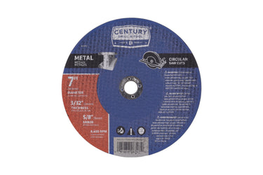 08707 - Century Drill and Tool 8707 Metal Abrasive Blade, 7-Inch