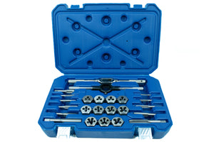 98905 - Century Drill & Tool Metric Tap & Die Set, 24 pc; ideal for mechanics, homeowners, and DIY users; durable reusable case -  98905