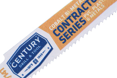 07001 - Century Drill & Tool 07001 9" Contractor Series Bi-Metal Reciprocating Saw Blade, 10/14T, 5 Pack