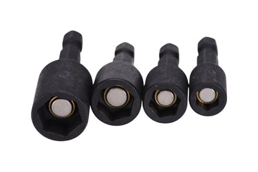 66804 - Century Drill & Tool 66804 Impact Pro Magnetic High Impact Nutsetters, 4-Piece