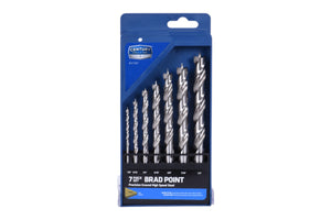 37207 - Century Drill & Tool 37207 Brad Point Wood Bits, 7-Piece Set