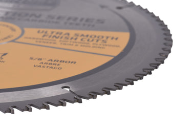 10218 - Century Drill & Tool 10218 10" 80T Construction Circular Saw Blade, Durable C3 Carbide Teeth, Heat Vents, Precise Cuts, Low Vibration