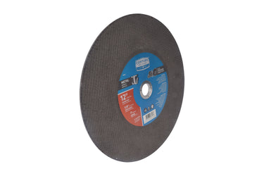 08717 - Century Drill & Tool 08717 12" x 1/8" x 1" Metal Cutting Blade – Double Reinforced, High-Speed Saw Compatible, Cuts Ferrous & Non-Ferrous Metals, Heavy-Duty Durability
