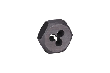 95599 - Century Drill & Tool, 95599, 3.0X0.50 , Hex Die, Precision Cut External Threads, High Carbon Alloy Steel