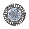 76041 - Century Drill & Tool 76041 4" Coarse Stringer Bead Wire Wheel, 5/8" X 11" Arbor, 12,500 RPM Max - Heavy-Duty Cleaning & Surface Prep on Concrete & Metal