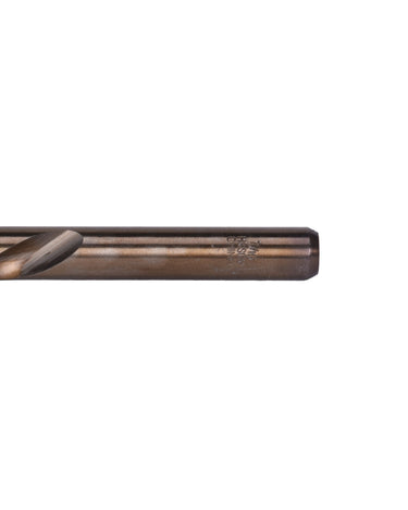 74128 - Century Drill & Tool 74128 Cobalt Left Hand Stubby Drill Bit, 7/16"