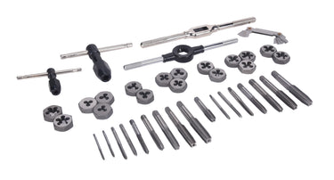 98900 - Century Drill & Tool 98900 Fractional Tap and Die Set, 40-Piece, Steel