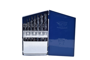 24015 - Century Drill & Tool 24015 Pro Grade Black Oxide Drill Bit Index Set, 15-Piece