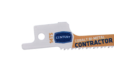 07300 - Century Drill & Tool 07300 4" Contractor Series Bi-Metal Reciprocating Saw Blade, 14TS, 5 Pack