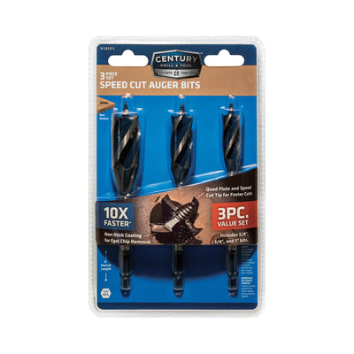 6 Piece Speed Cut Auger Bit Set