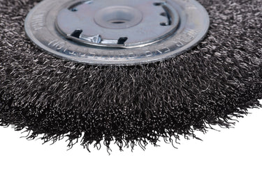 76854 - Century Drill & Tool 76854 5" Coarse Crimped Wide Face Bench Grinder Wire Wheel, 1/2"-5/8" Universal Arbor, 6,000 RPM – Ideal for Cleaning