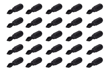 66801 - Century Drill & Tool 66801 Impact Screwdriver Bit #1 Phillips, 1", 25 Pack