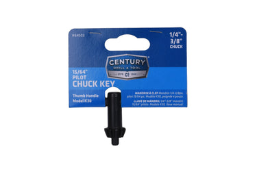 64503 - Century Drill & Tool 64503 Chuck Key, 15/64" Pilot