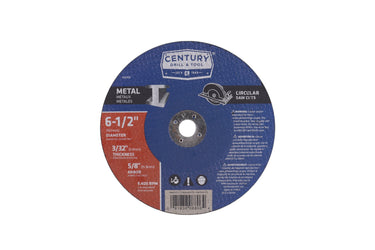 08806 - Century Drill & Tool 8806 Metal Abrasive Saw Blade, 6-1/2"