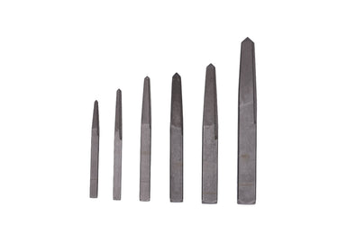 73214 - Century Drill & Tool 73214 6-Piece Square Flute Screw Extractor Set, #1 - #6, for Extracting Broken Screws and Bolts Without Damaging Threads