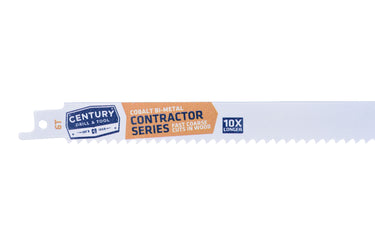 07106 - Century Drill & Tool 07106 12" Contractor Series Bi-Metal Reciprocating Saw Blade, 6T, 2 Pack