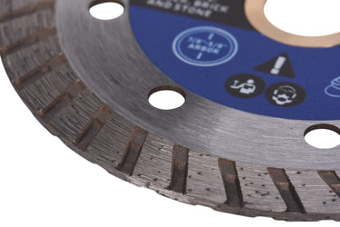 75450 - Century Drill & Tool 75450 Professional Turbo Rim Diamond Pro Saw Blade, 4"
