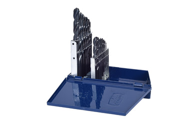 24015 - Century Drill & Tool 24015 Pro Grade Black Oxide Drill Bit Index Set, 15-Piece