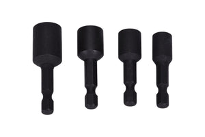 66804 - Century Drill & Tool 66804 Impact Pro Magnetic High Impact Nutsetters, 4-Piece