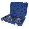 98912 - Century Drill & Tool Metric Tap and Die Set, 40 Pc Heat Treated for Durability  Hand Cutting Taps & Dies Includes Wrenches, Pitch Gauge & More - 98912