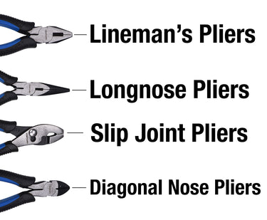 4 Piece Pliers Set