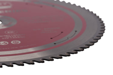 10210 - Century Drill & Tool 10210 10" 80T Metal Cutting Saw Blade, Nitro Carbide Teeth, No Burr Cuts, Thin Kerf, Long Life, Anti-Kickback Safety