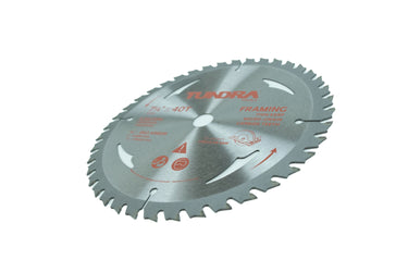 58322 - Tundra Tools 2 Piece Framing & Cross Cutting Circular Saw Blade Set 58322, carbide teeth, use on hard and soft wood