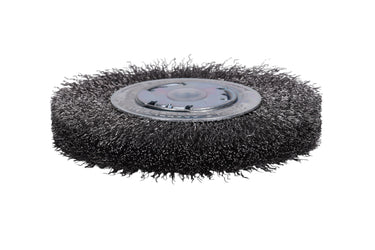 76854 - Century Drill & Tool 76854 5" Coarse Crimped Wide Face Bench Grinder Wire Wheel, 1/2"-5/8" Universal Arbor, 6,000 RPM – Ideal for Cleaning