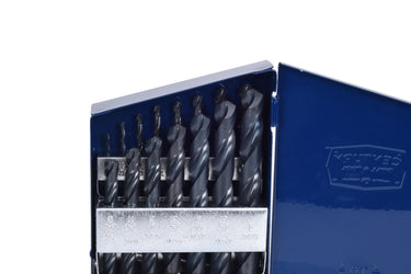 24015 - Century Drill & Tool 24015 Pro Grade Black Oxide Drill Bit Index Set, 15-Piece