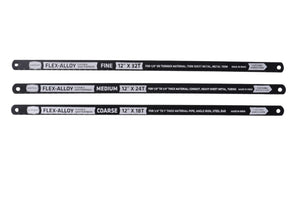 04336 - Century Drill & Tool 4336 High Carbon Alloy Steel Hacksaw Blade Set, 3 Piece