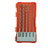 57805 - Tundra Tools 5 Piece Masonry Drill Bit Set 57805, carbide tipped masonry set, cuts concrete, stone, tile, brick, and other masonry materials