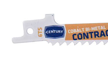 07707 - Century Drill & Tool 07707 6" Contractor Series Bi-Metal Reciprocating Saw Blade, 6TS, 25 Pack