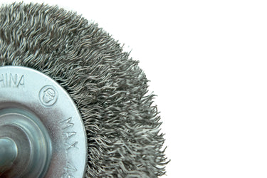 58094 - Tundra Tools 4 Piece Wire Brush & Flap Wheel Set 58094, grinding and surface cleaning, remove rust, paint, and weld splatter