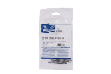 73301 - Century Drill & Tool 73301 Spiral Flute Screw Extractor; #1; Pro Pack of 6