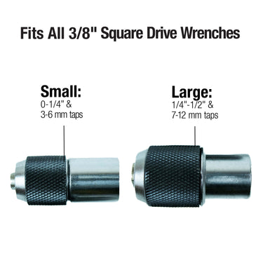 2 Piece Adjustable Tap Socket Set