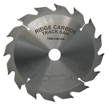 168mm X 16T Ripping Track Saw Blade for Hardwood - Thin Kerf (ATB)